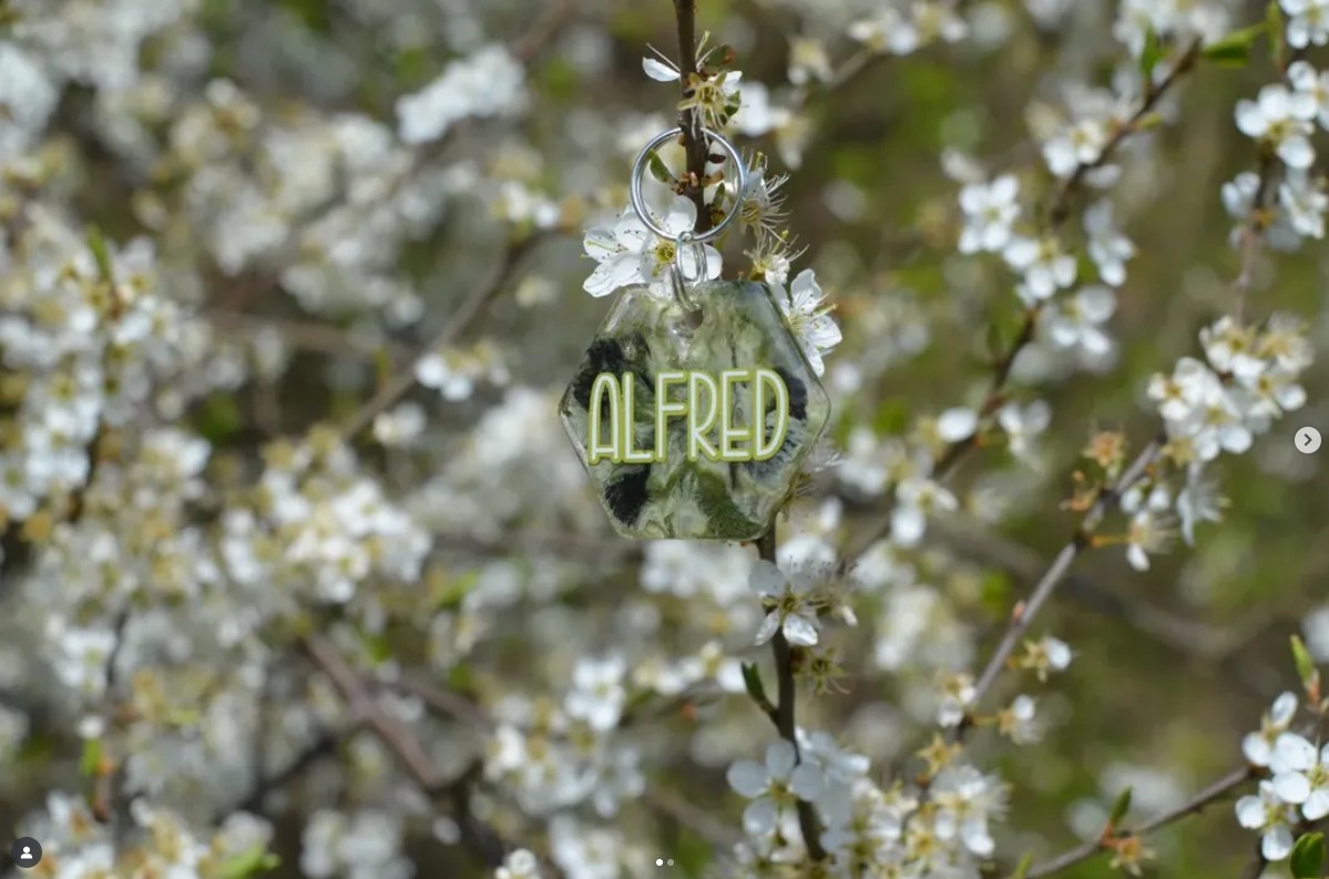 Resin Bookmark Beispiel